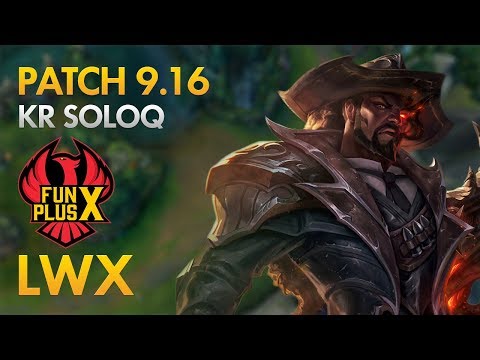 FunPlus Lwx - Lucian Bot Lane - KDA 12/3/12