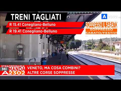 Mi Manda A2302 - Edizione straordinaria del 25 febbraio ore 23.15 - Ancora tagli veneti