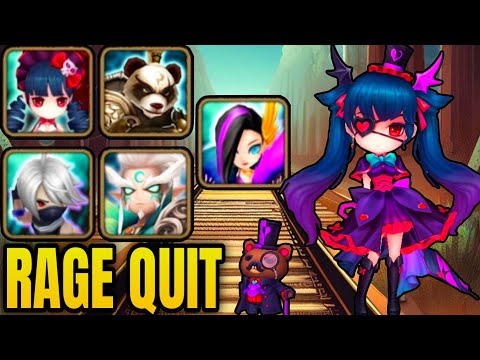 Diligent makes his Enemies RAGE QUIT  - Summoners War
