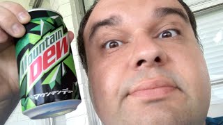 American Tries Mountain Dew From Japan Review & Taste Test