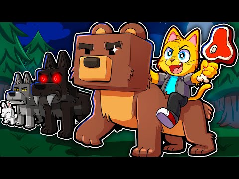 I tamed EVERY ANIMAL in 99 nights in the forest Roblox.. (EVEN The Mammoth!)