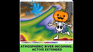 Pacific NW Weather: Frontal System, Halloween Atmospheric River