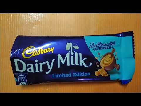 Cadbury Dairy Milk Butterscotch crunch (Limited Edition) #short