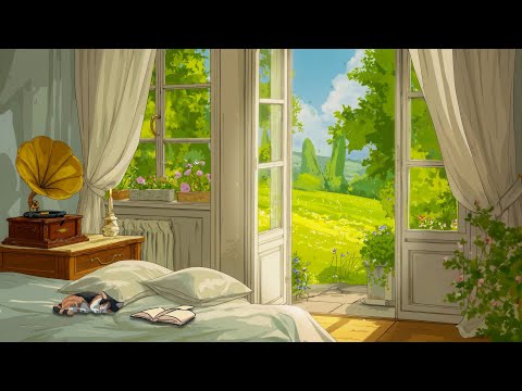 Soft 1940s Music Playing from Another Room on a Peaceful Spring Morning | Classic Music