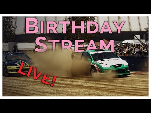 The greatest rally game of them all - Dirt 3! (Birthday Stream)