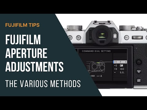 All the Ways to Change Aperture in Fujifilm X Cameras