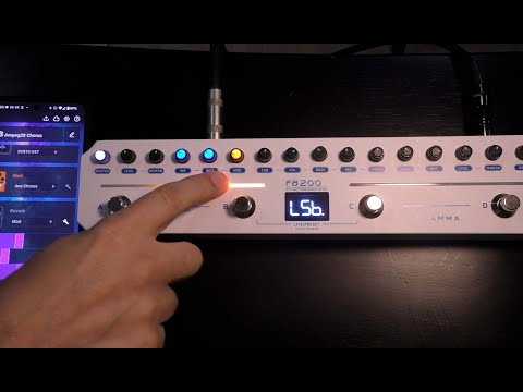 Flamma FB-200, Bass Guitar Multi-Effects Processor, Amp Modeling image 10
