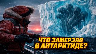 Туристы в Антарктиде сняли на айсберге силуэт похожий на мифическое существо