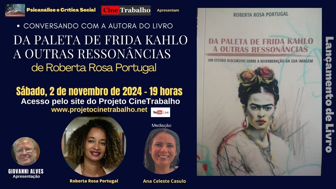 DA PALETA DE FRIDA KAHLO - Lançamento de Livro