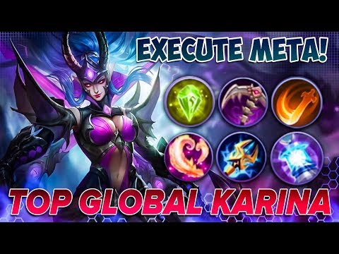 Execute Meta! - Top Global Karina by вgoυlarт࿈ - Mobile Legends