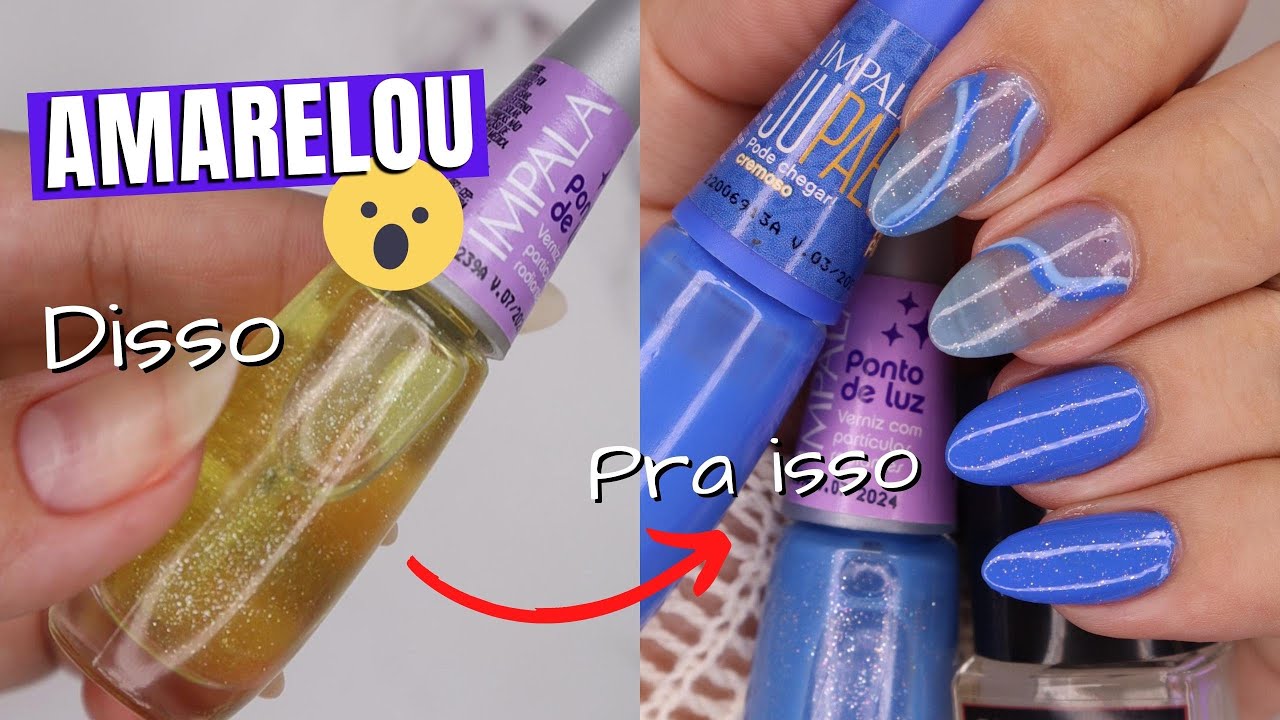 Transformando o Verniz PONTO DE LUZ da Impala em um Esmalte Novo