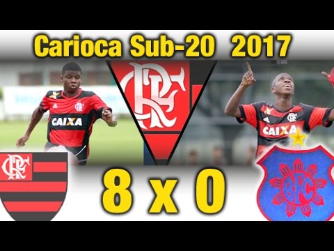 Flamengo 8 x 0 Bonsucesso * Carioca Sub-20 * Gols