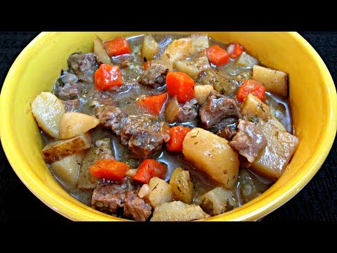 Beef Stew - Carrots, Potatoes, Parsnips and Steak - PoorMansGourmet