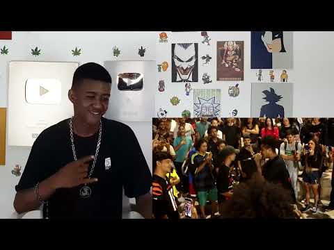 Jhony REACT - DUDU X KAEL - 1 Fase ( Deu Aulas com Mega Fatality ) @batalhadon9v