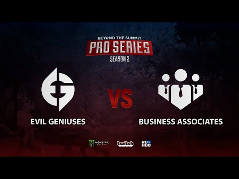 Evil Geniuses vs business associates, BTS Pro Series Season 2: Americas, bo2, game 1 [Mila]