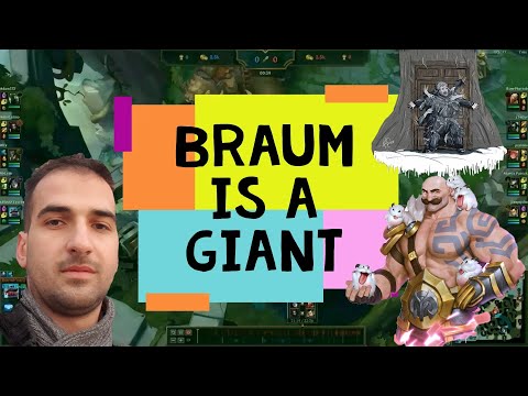 BRAUM Pre-Season 11 Secret Strategy ~ League Of Legends Gameplay