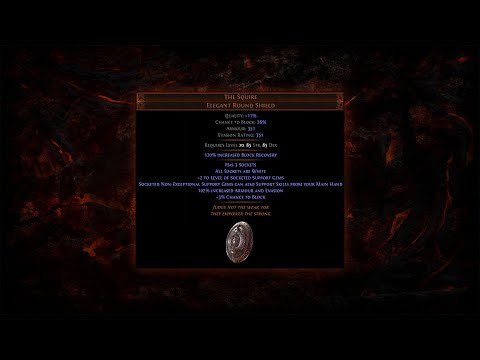 Path of Exile Squire Drop + Crazy Div Card Luck