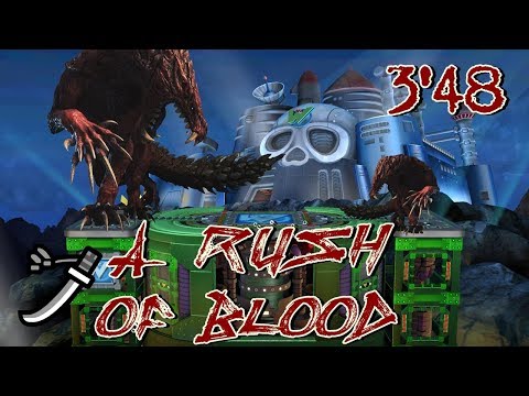 MHWorld - A Rush of Blood ラッシュ大恐怖！！ ？ ソロ [3'48] ロングソード