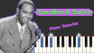 Charlie Parker - Yardbird Suite - Jazz Piano Tutorial