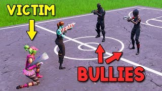 I helped a 10 Year Old Girl DESTROY TOXIC BULLIES in Playground