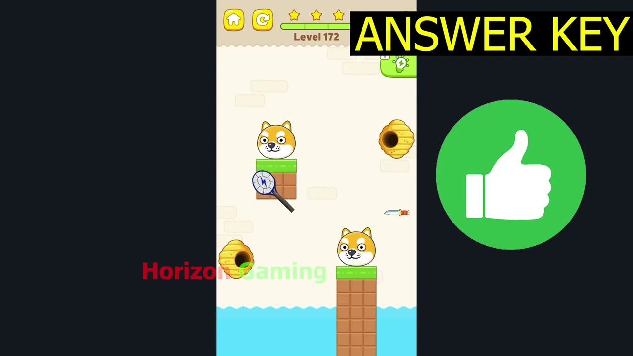 Save the Dog LEVEL 172 - 3 Stars