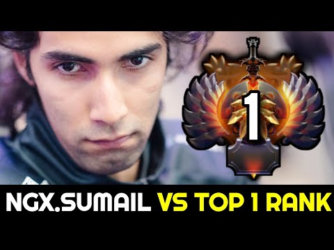NIGMA.SUMAIL vs TOP 1 Rank — Favourite Hero vs 12,000 MMR Dota 2