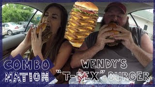 We Try Wendy’s Secret T-Rex Burger | COMBOnation