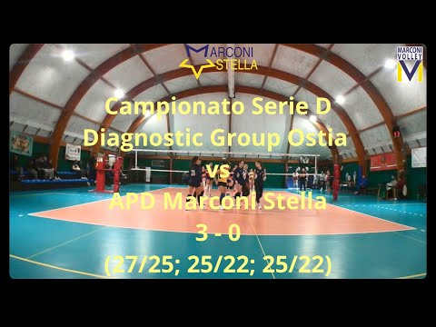 Campionato Serie D - Diagnostic Group Ostia - APD Marconi Stella: 3 - 0