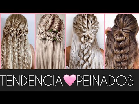 PEINADOS 💗#peinados2022 #hairstyles  #fashionstyle #peinadoscabellolargo #peinadosfaciles #peinados