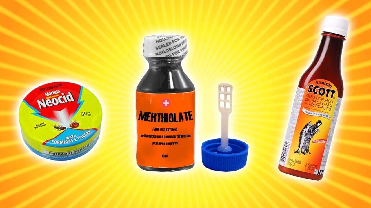 10 REMÉDIOS BIZARROS DA 
 INFÂNCIA