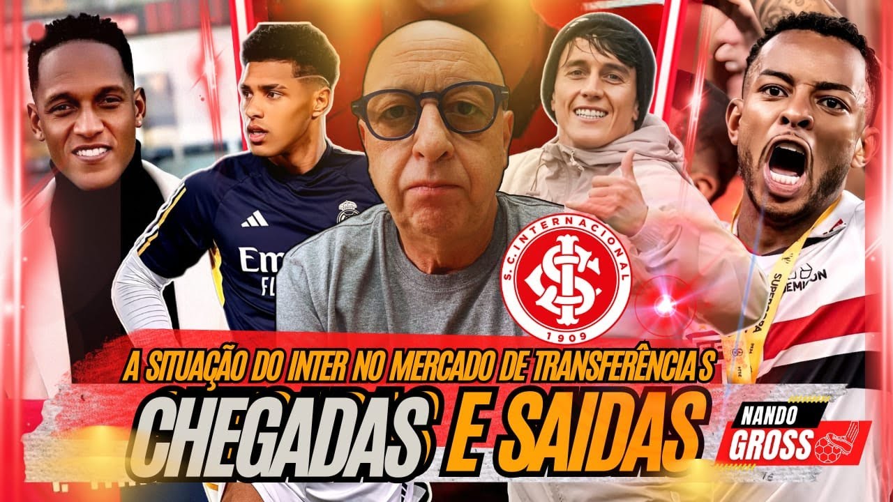 #INTER /TRÊS REFORÇOS NA JANELA/ A SITUAÇÃO DE VINÍCIUS TOBIAS/ JOGADORES NA MIRA DA EUROPA/6 + 6/