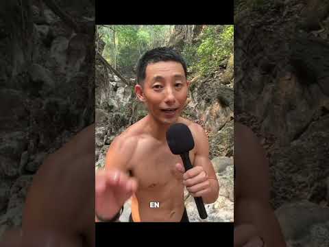 Visité la poza la monarca en aguas termales de Santa Bárbara, Honduras