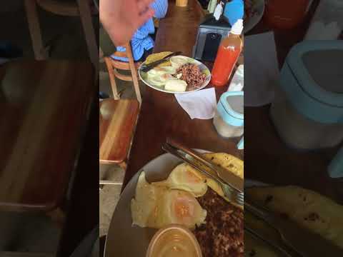 Delicioso Desayuno Nicaragüense en Güirisillos Del Norte Ciudad Dario Matagalpa