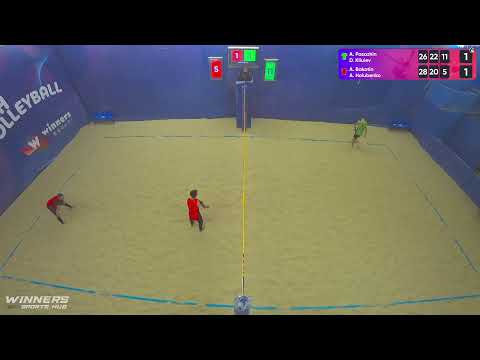 22:10 A. Pasazhin / D. Kliuiev - A. Bakotin / A. Holubenko 24.10.2022 | Winners Beach Volleyball