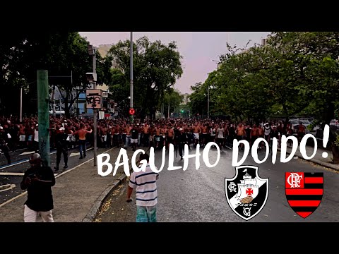 LOUCURA TOTAL!! Fomos conhecer a torcida do Vasco no clássico contra o Flamengo.