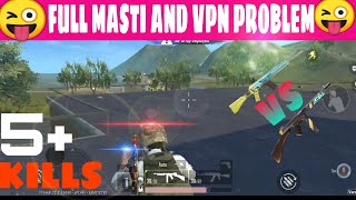 FULL MASTI WITH VPN PROBLEM |PUBG MOBILE LITE FUNNY GAMEPLAY