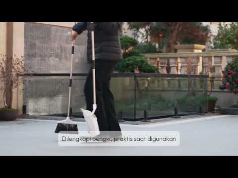 Gambar Proclean Sapu & Pengki dengan Blower 3 in 1 - Hitam/Abu-abu