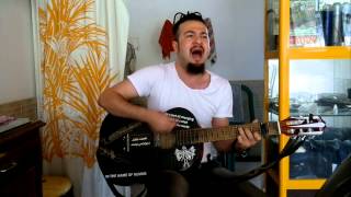 Age of Daze Live Out Loud acoustic  vocal cover by farhad  iran