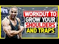 Workout to Grow your Shoulders and Traps | Train Like Ryan | EP 1