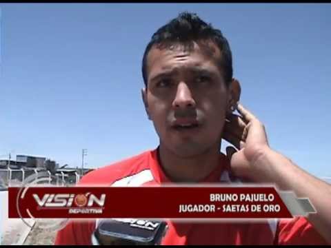 BRUNO PAJUELO JUGADOR SAETAS DE ORO- Visión Deportiva 2013 Pueblo TV Canal 39