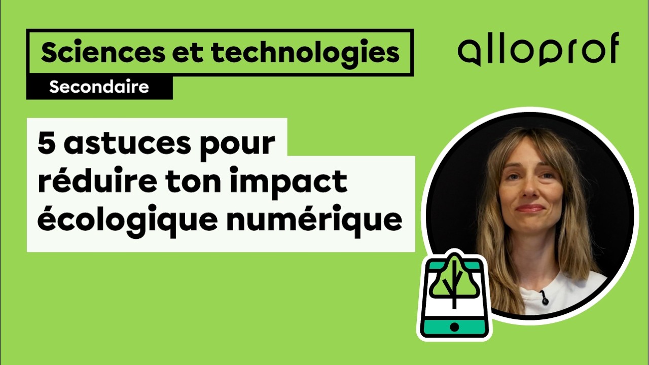5 astuces pour réduire ton impact écologique numérique