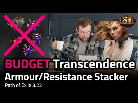 [3.22] BUDGET Transcendence Armour/Resistance Stacker PoB Overview - Path of Exile 3.22
