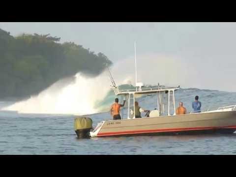 Pumping swell at One Palm Point