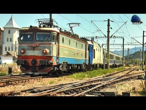 Clujeanca 41-0394-7 & GM 64-0922-6 cu Trenul Iași-Timișoara Nord în Gara Năsăud - 24 Iulie 2025