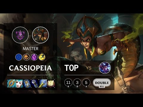 Cassiopeia Top vs Vayne - EUW Master Patch 10.5