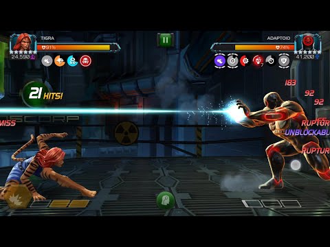 Tigra vs Hydra Adaptoid (6.4.5 boss) || Marvel Contest of Champions