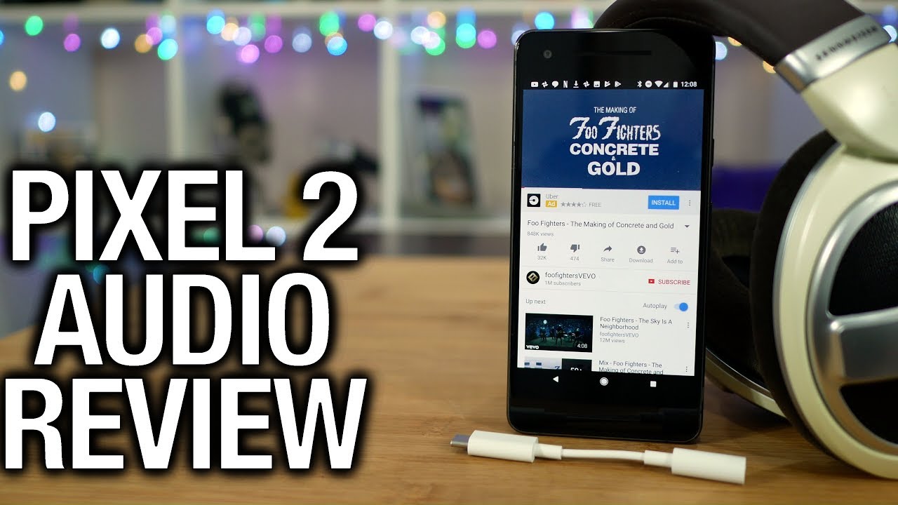 Pixel 2 Real Audio Review: Let's talk about headphone dongles... | Pocketnow