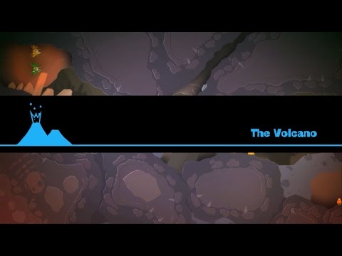 PixelJunk Shooter Ultimate 100% Playthrough Part 5 - The Volcano