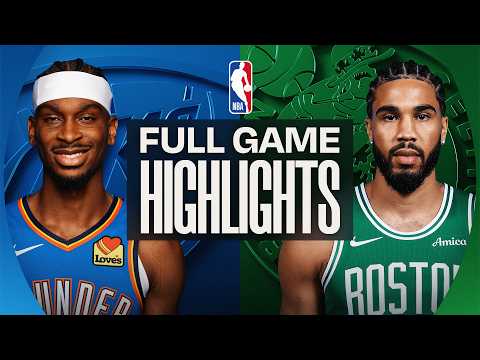 THUNDER at CELTICS | FULL GAME HIGHLIGHTS | March 25, 2026
