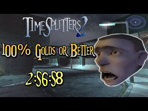 TimeSplitters 2 100% Speedrun in 2:56:58 [World Record]